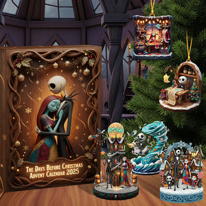 Christmas Family Advent Calendar Acrylic Blind Box - Personalized Gifts For Family 04pata181125
