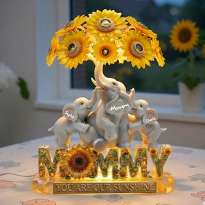 Sunshine Elephant Mom Light Box - Personalized Gift For Moms 03TYLU130426