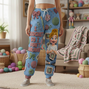 Crochet Girl Pajama Pants - Personalized Gifts For Crochet Lovers 06nalu171225