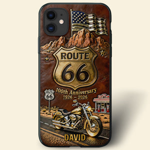 100th Anniversary Motorcycle Phone Case – Personalized Gifts For Bikers 04naqn060226