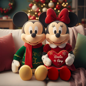 Forever Couple - Christmas Pillow Personalized Gifts For Couple 05PGDT101125