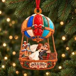 Forever Adventure Couple Ornament - Personalized Gifts For Couple 05hadh300926
