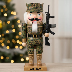Service Pride Nutcracker Acrylic Plaque - Personalized Gifts For Veteran 04HYLU170925