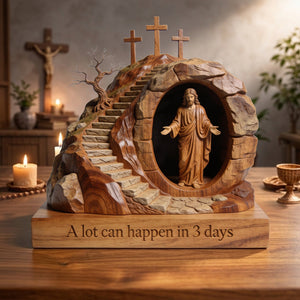 Jesus Easter Day Acrylic Plaque - Gifts For Jesus Lovers 03ohlu060326