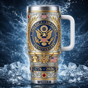 USA 250th Anniversary 40oz Tumbler – Gifts For Patriots 02ohlu120326