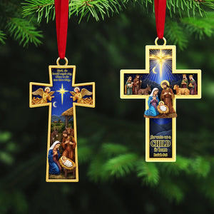 Gifts For Jesus Lover, Jesus Christmas Acrylic Ornament 01hyta171025