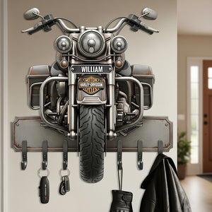 Motorcycle Racing Key Hanger - Personalized Gift For Biker 05NADT050725