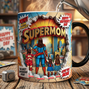 Strong Mom Magic Coffee Mug - Personalized Gifts For Mother 03tyta200426
