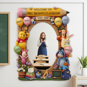 Positive Affirmation Emotional Support Mirror For Classroom, Personalized Gifts For Teacher 02qhmg230725