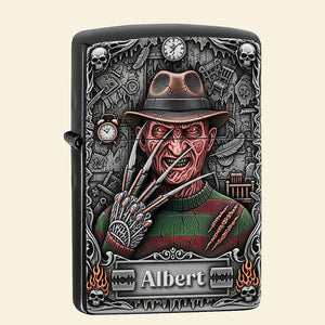 Creepy Movie Lighter - Personalized Gifts For Horror Movie Fans 01huqn070825