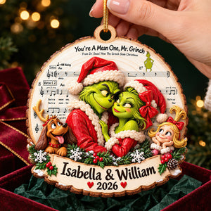 You’re A Cheeky One Christmas Ornament - Personalized Gifts For Couple 05HUDT221026