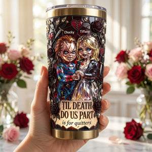 Fun Crime Couple Tumbler - Personalized Gifts For Couple 06qhdt150726