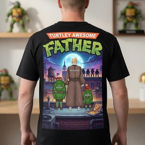 Awesome Father Shirt - Personalized Gifts For Dads 01nadt010526-Homacus