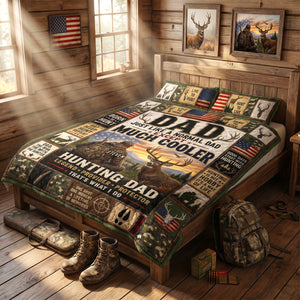Born To Hunt Blanket - Personalized Gifts For Dad 03TYDH290426