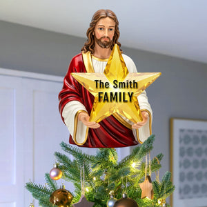 Holiday Acrylic Christmas Tree Topper – Personalized Gifts For Christians 04pgqn151125