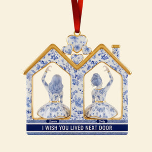 Long-distance Friendship Acrylic Ornament - Personalized Gifts For Bestie 01qhqn301025