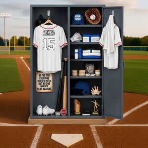 Baseball Player Personal Locker Acrylic Plaque Personalized Gifts For Fans 03qhdt140625