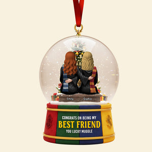 Magical Friendship Christmas Ornament - Personalized Gifts For Friends 01toqn091025