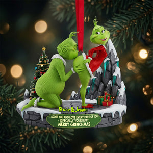 Playful Couple Ornament - Personalized Gifts For Couples 03OHLU150726