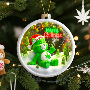 Merry Chillmas Ornament Personalized Gifts For Smokers 02TODT150825