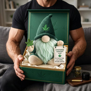 Funny Emotional Support Gnome Pillow - Personalized Gifts For Smoking Lover Pillow 03TOLU270326