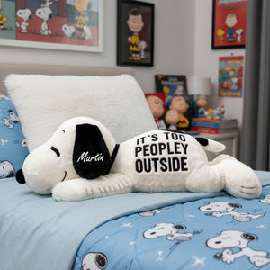 Lazy Custom Shape Pillow - Personalized Gifts For Anti-Social 03qhmg151125