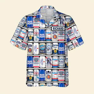 Funny Drink Can Hawaiian Shirt - Personalized Gifts For Drinking Lovers 02naqn150825