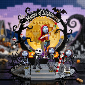 Spooky Mom And Kids Acrylic Plaque - Personalized Gifts For Mothers 02tyta170426