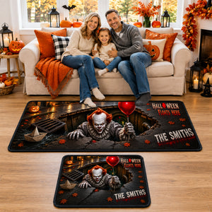 Demon Terror Runner Rug - Personalized Gifts For Horror Lovers 05haqn050926