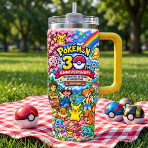 30th Anniversary Adventure Tumbler - Personalized Gifts For Game Lovers 01PALU151026