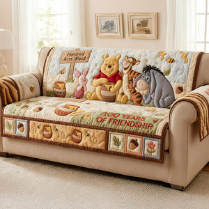 Century Celebration Cute Quilted Sofa Cover, Personalized Gifts 05qhdt260126