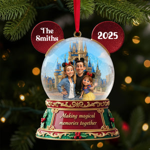Custom Photo Gifts For Family Christmas Ornament 04pglu240925