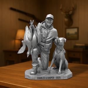 Hunting Trophy Moment Plaque, Personalized Gifts For Hunting Lover 02qhtn290825