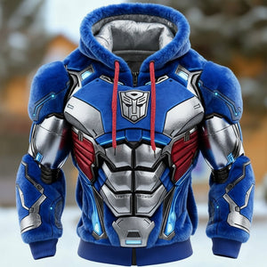 Cyber Armor 3D Hoodie - Christmas Gifts 03HYQN111125