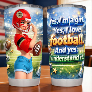 Cheer Energy Girl Tumbler - Personalized Gift For Sport Lovers 04HULU130126