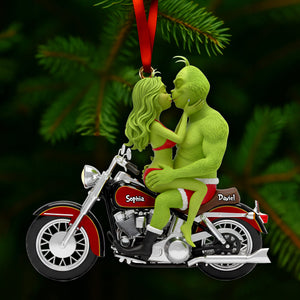 Couple's Ride Together Ornament - Personalized Gift For Couples 02OHLU241025