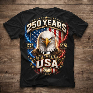 America 250th Anniversary Shirt - Personalized Gifts For Patriots 05todh290526