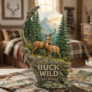 Hunting Couple Acrylic Plaque - Personalized Gifts For Couple 01HUMG190126