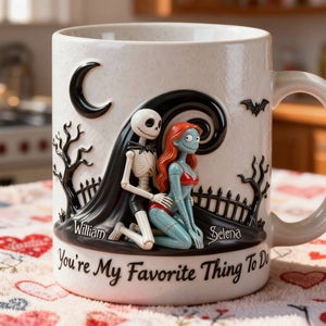 Naughty Spooky Couple Coffee Mug - Personalized Gift For Couples 02OHMG070126