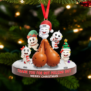Personalized Funny Gifts For Dad Christmas Ornament 05ohtn081025 - Ornament - GoDuckee