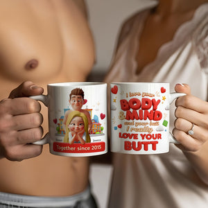 Spicy Couple Coffee Mug - Personalized Gifts For Couples 02TGLU250625