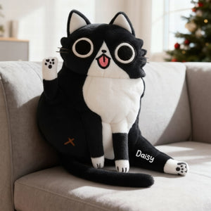 Fun Attitude Cat Custom Shape Pillow - Personalized Gifts For Cat Lovers 05QHQN121125