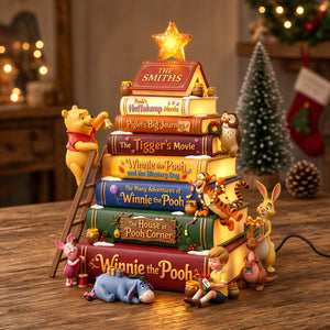 Whimsical Christmas Book Tree Acrylic Light Box - Personalized Gifts For Christmas 06patn211026