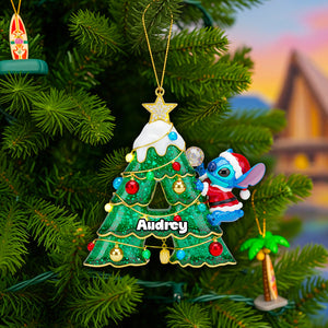 Experiment Alphabet Christmas Ornament Personalized Gifts For Fans 02HYDT030925-Homacus