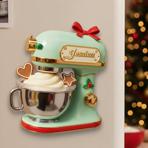 Baking Christmas Custom Shape Fridge Magnet - Personalized Gifts For Baking Lovers 03pgta191125