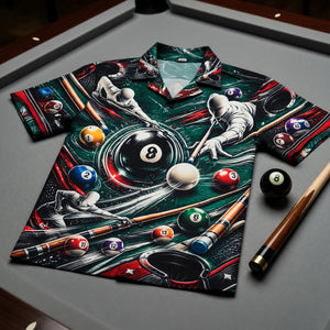 Billiards Hawaiian Shirt - Personalized Gifts 01NAQN090626
