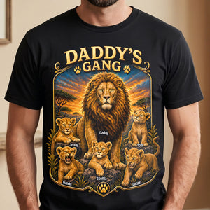 Daddy's Gang Shirt - Personalized Gifts For Dads 05totn060526