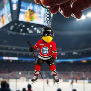 Festive Team Spirit Keychain – Personalized Gifts For Sports Lovers 01HUDT270625