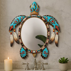 Sea Turtle Personalized Holiday Gifts For Native Mirror 04natn290725