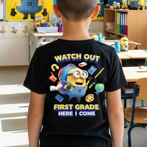 Cute Cartoon Shirt Personalized Back To School Gifts For Kids 01tgtn310725